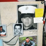 Lemoore High School's Jeremy Bow lost his life during combat action in 2004 in Iraq. California's patriots who died in the service of our country were honored in an exhibit at West Hills College.